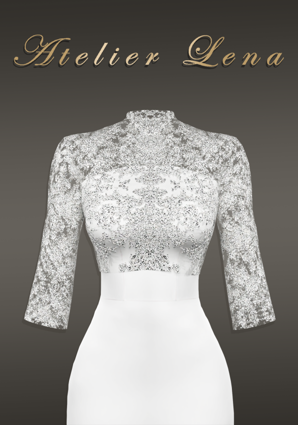 Alpha [Atelier Lena] Magnolia Dress Set by simsfinds - The Sims 4 Custom Content