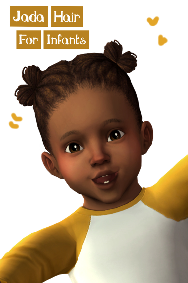 Maxis Match Jada Avery Hairs For Infants by simsfinds - The Sims 4 Custom Content