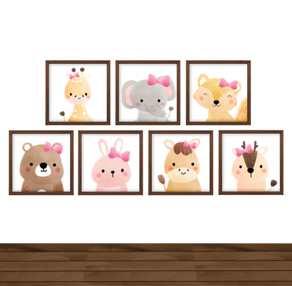 Maxis Match Baby Girl Animal Set by simsfinds - The Sims 4 Custom Content