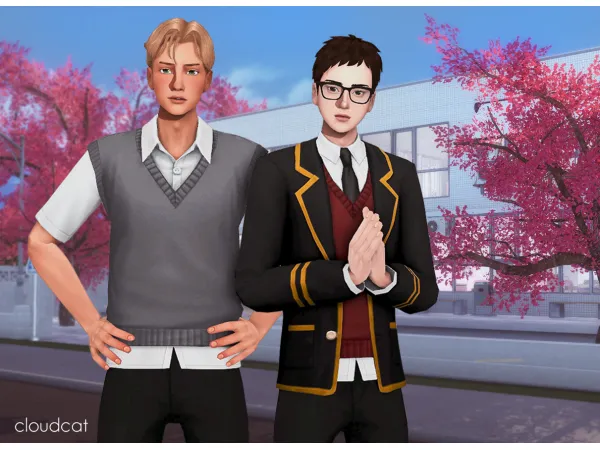 Maxis Match Copperdale Set Part 2 by cloudcat - The Sims 4 Custom Content