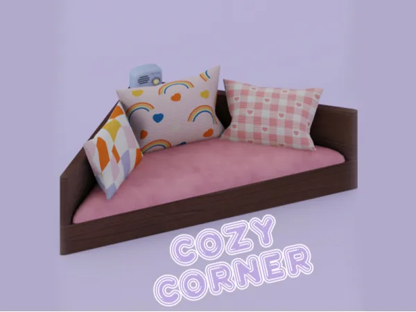 Alpha Cozy Corner by mechtasims - The Sims 4 Custom Content