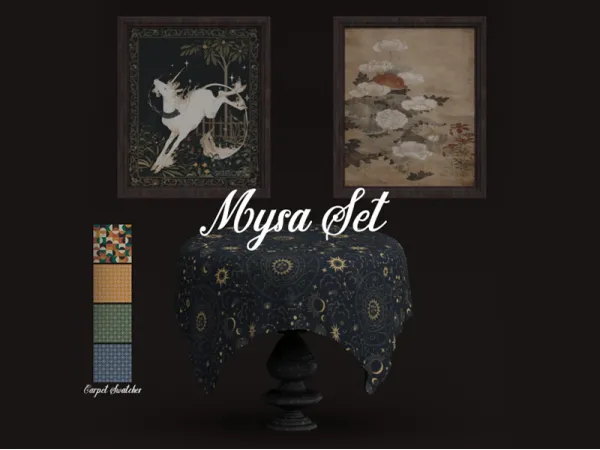 Mix Mysa Set by mechtasims - The Sims 4 Custom Content