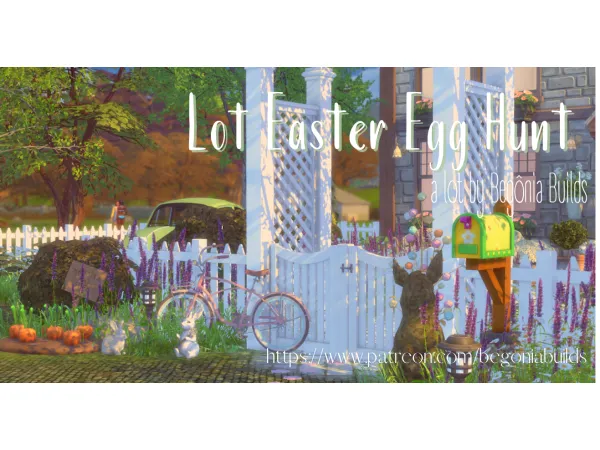 Easter Egg Hunt - CC Files Free by Begônia Builds