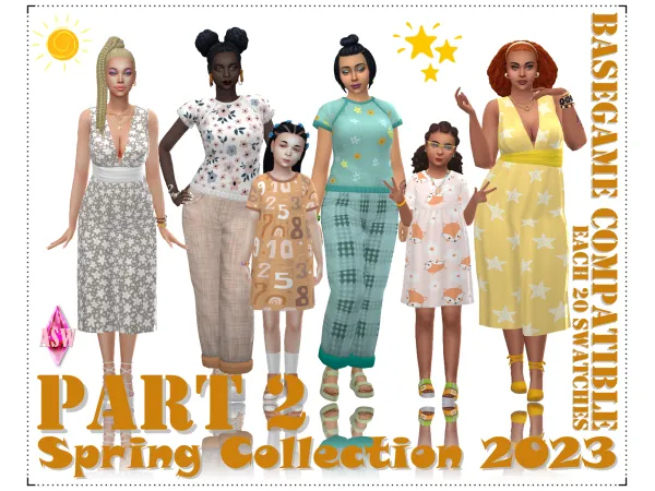 Spring Collection 2023 * Part 2 by Annett's Sims 4 Welt * ASW