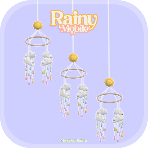 Maxis Match Rainy Mobile by simsfinds - The Sims 4 Custom Content