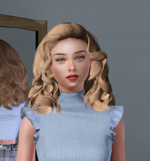 WINGSSIMS MEDIUM LENGTH SPIRAL CURLS ES0301 by simsfinds - The Sims 3 Custom Content