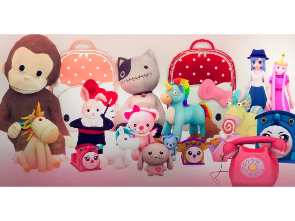 Maxis Match TUESDAY MAGIC CLUTTER (16 ITEMS) by Jennifer Jennisims - The Sims 4 Custom Content