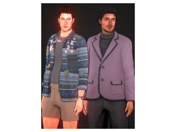 Maxis Match Male Clothing Compilation 1 by AdrienPastel - The Sims 4 Custom Content