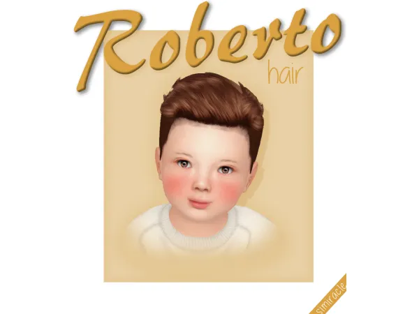 Alpha Anto Roberto Infant Version - The Sims 4 Custom Content