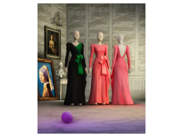 Maxis Match Princess of Dress I II 2020 - The Sims 4 Custom Content