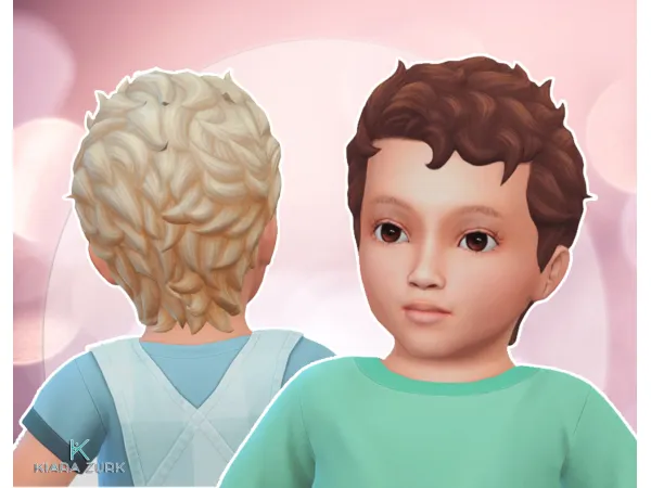 Maxis Match Curly Untamed for Infants by Kiara Zurk - The Sims 4 Custom Content