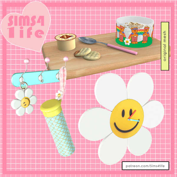 Mix Smiley set by sims41ife - The Sims 4 Custom Content