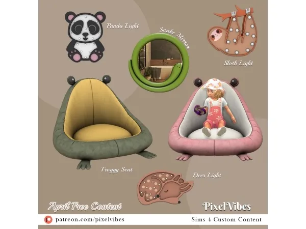 Alpha April Free Content - The Sims 4 Custom Content