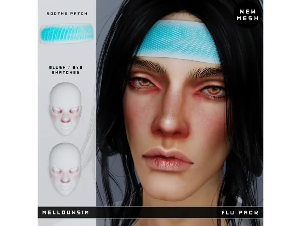 Alpha Flu Pack by MELLOUWSIM - The Sims 4 Custom Content