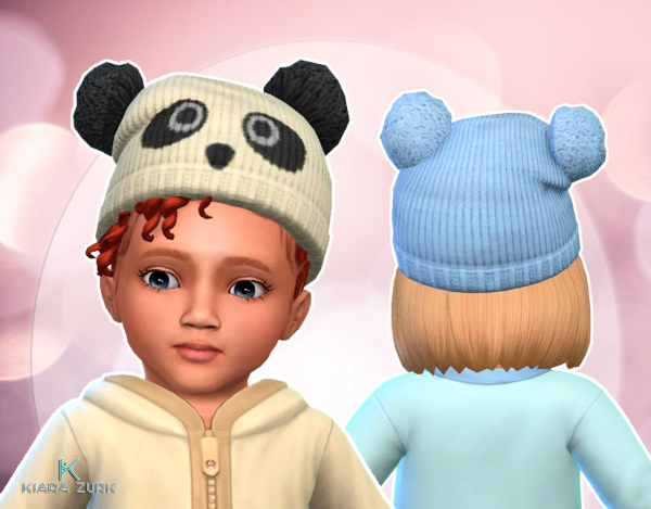 Maxis Match Pumped Up Pom Pom Hat for Infants by simsfinds - The Sims 4 Custom Content