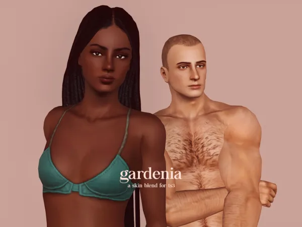 gardenia a skin blend for - The Sims 3 Custom Content