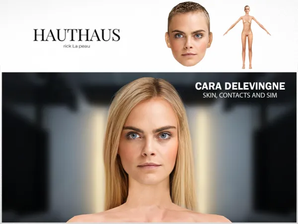 Alpha Cara Delevingne Skin and Sim for (Super Real) by Hauthaus - The Sims 4 Custom Content