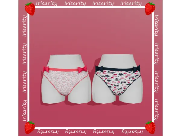 Alpha Lily Panties by Irisarity - The Sims 4 Custom Content