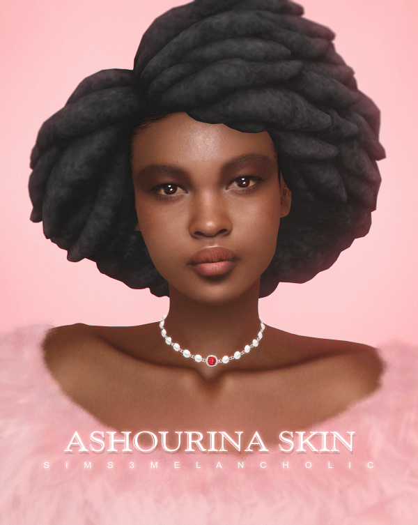 Alpha ASHOURINA SKIN by simsfinds - The Sims 4 Custom Content