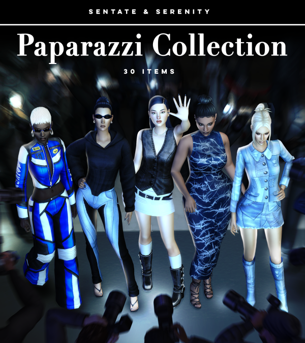 Maxis Match The Paparazzi Collection Sentate X Serenity by simsfinds - The Sims 4 Custom Content