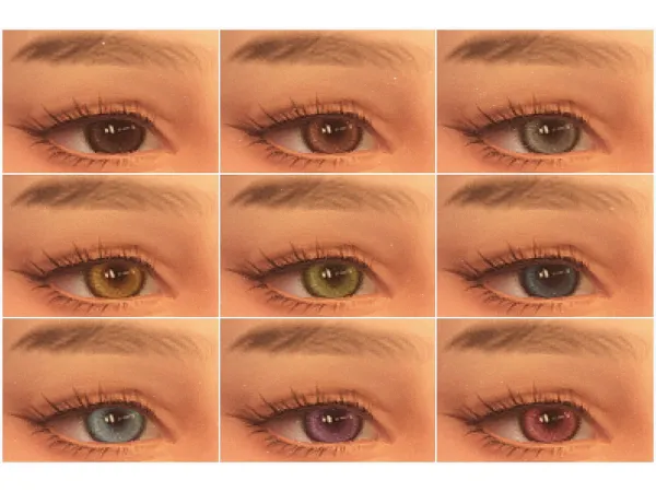 Maxis Match MoonGaze Default Eyes by ellcrze - The Sims 4 Custom Content