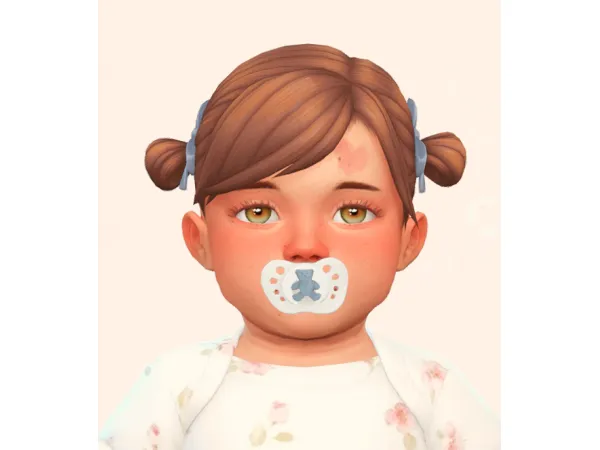 Maxis Match TPLP Teddy Bear Pacifier by TPLP - The Sims 4 Custom Content