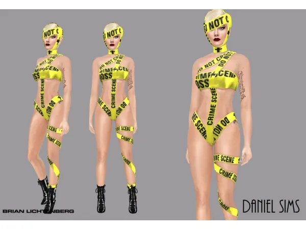 Alpha Lady Gaga in Brian Lichtenberg - The Sims 4 Custom Content