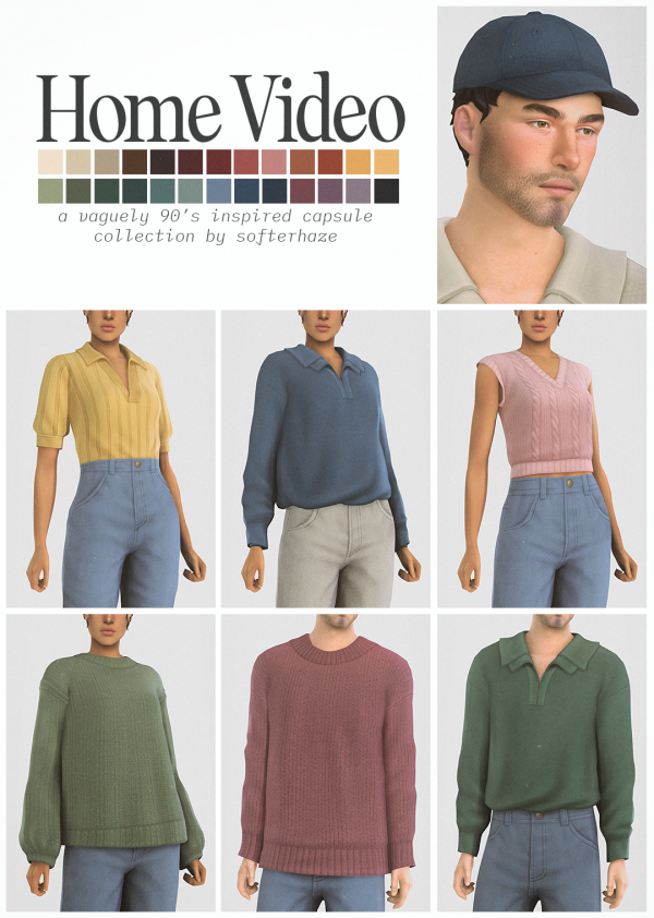 Maxis Match home video by simsfinds - The Sims 4 Custom Content