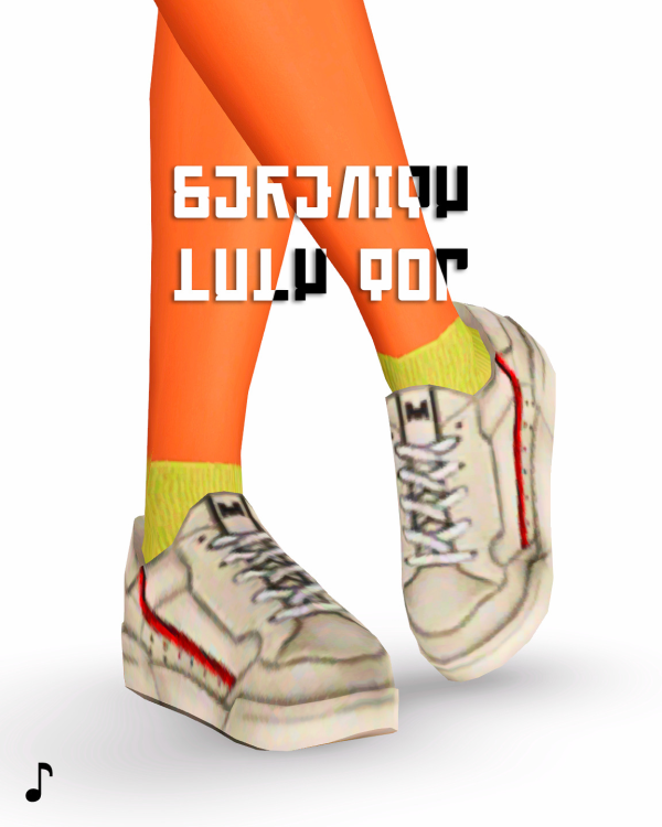 Kylie Sneakers Conversion by simsfinds - The Sims 3 Custom Content