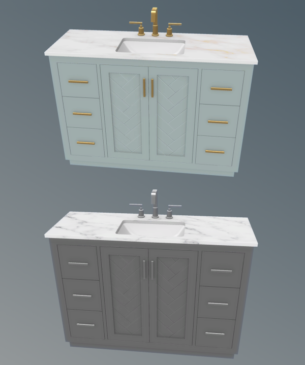Mix Bathroom Vanities [DOWNLOAD] by simsfinds - The Sims 4 Custom Content