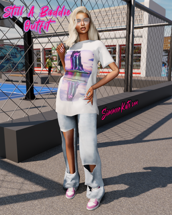 Alpha Still a Baddie Set by simmerkatex - The Sims 4 Custom Content