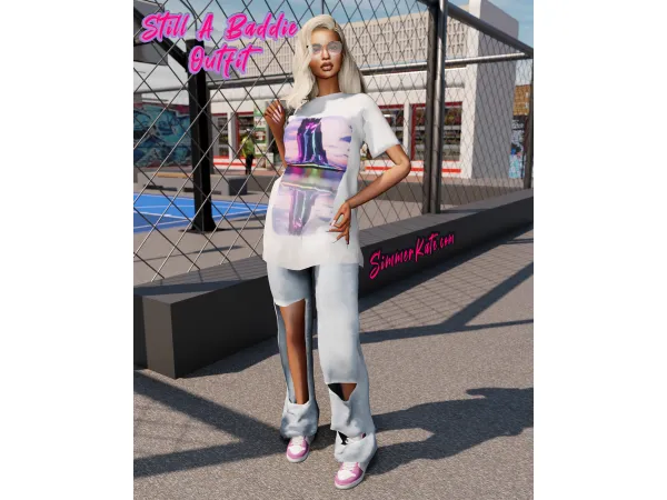 Alpha Still a Baddie Set - The Sims 4 Custom Content