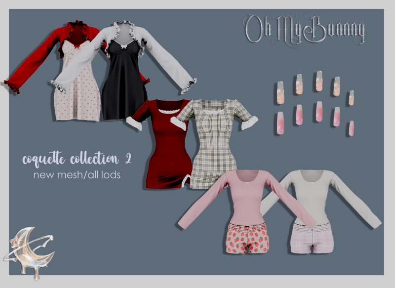 KITTEN ♡ COQUETTE COLLECTION 2 - The Sims 4 Download - SimsFinds.com