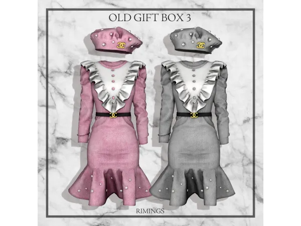 Alpha [RIMINGS] OLD GIFT BOX 3 by RIMINGS - The Sims 4 Custom Content