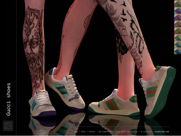 Alpha Shoes - The Sims 4 Custom Content