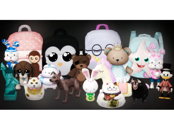 Mix CLUTTER (16 ITEMS) by Jennifer Jennisims - The Sims 4 Custom Content