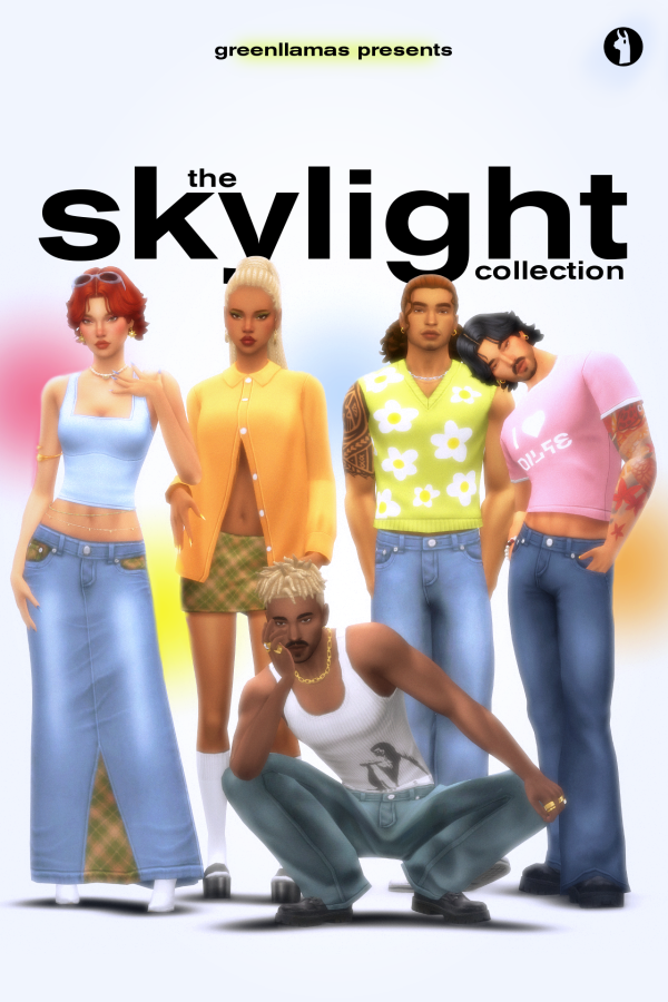 Maxis Match The Skylight Collection greenllamas by simsfinds - The Sims 4 Custom Content