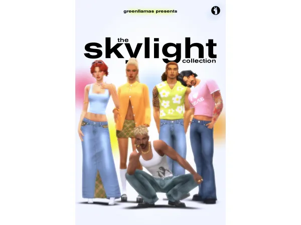 Maxis Match The Skylight Collection greenllamas by greenllamas - The Sims 4 Custom Content