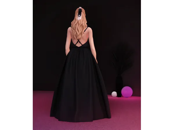 Maxis Match Black Rosé by Rusty's - The Sims 4 Custom Content