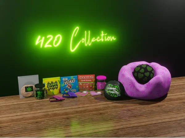 Alpha 420 Collection - The Sims 4 Custom Content