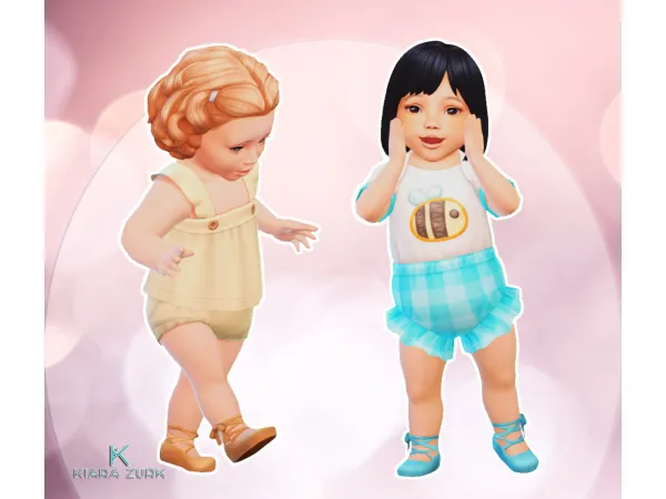 Maxis Match Ballet Shoes for Infants - The Sims 4 Custom Content
