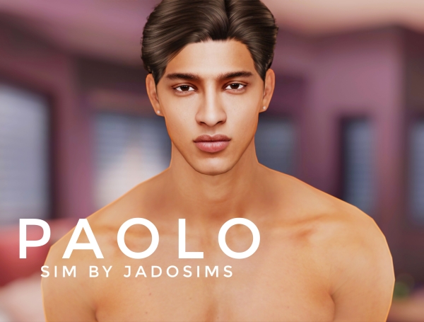 Alpha Paolo ( Free Sim) by shopwithflynnn - The Sims 4 Custom Content