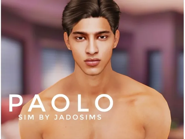 Alpha Paolo ( Free Sim) - The Sims 4 Custom Content