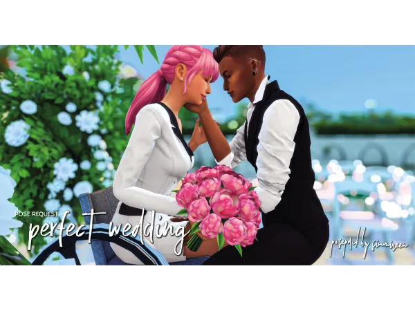 Maxis Match Perfect wedding by simmireen - The Sims 4 Custom Content