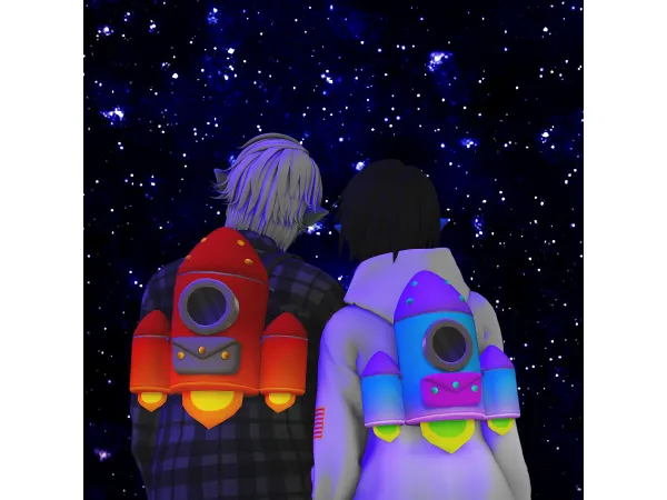 Maxis Match Nikola's Rocket by Saruin - The Sims 4 Custom Content