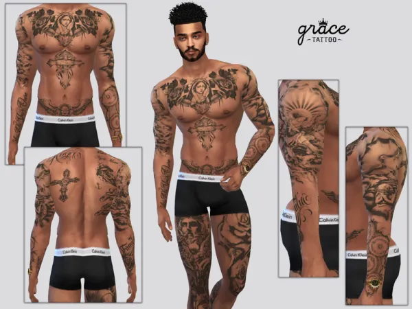 Grace Tattoo by McLayneSims (Mick)