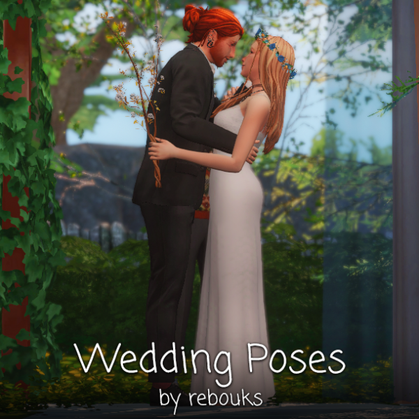 Maxis Match Wedding Poses by simsfinds - The Sims 4 Custom Content