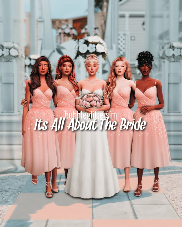 Maxis Match bubbleglittersim It's All About The Bride (Wedding pose pack part 23) by simsfinds - The Sims 4 Custom Content