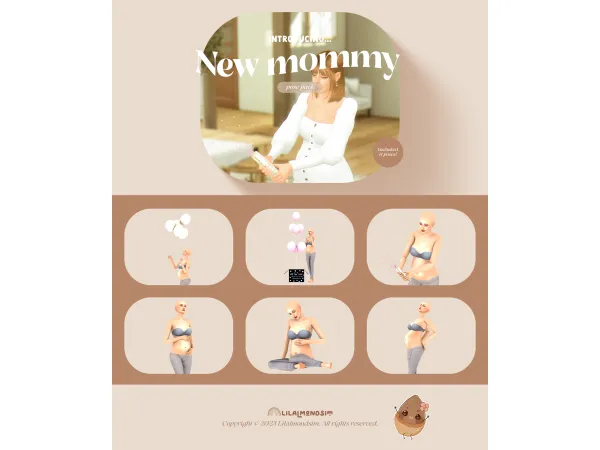 Mix New mommy - The Sims 4 Custom Content