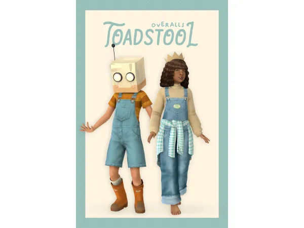 Maxis Match Toadstool (updated) by mossylane - The Sims 4 Custom Content